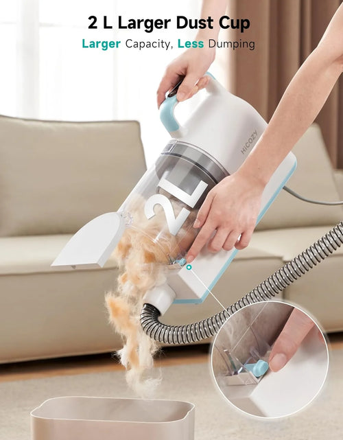 Load image into Gallery viewer, Pet Grooming Kit, Dog Clippers Tools Grooming Vacuum, Dog Hair Vacuum Suction,
